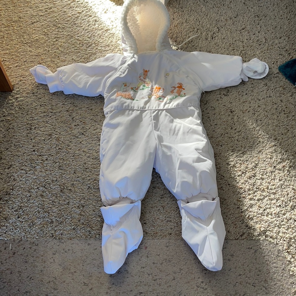 Old school snow suit